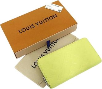 Louis Vuitton Pre-owned Portafoglio Lungo Monogram (bi-fold) - - Pre-owned - Donna - Giallo - ONE SIZE