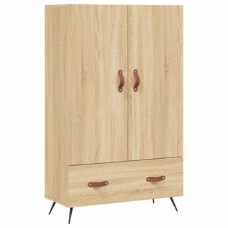 Berkfield Home Highboard Sonoma Oak 69.5x31x115 cm Engineered Wood in Brown