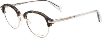 Rag & Bone Rag & Bone Mens 48mm Grey Havana Opticals