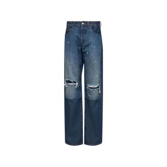 Maison Margiela Dames, Jeans, Blauw, Maat: W25