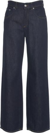 Department Five Pop Wide Leg Jeans - Dames - Loose Fit Jeans - Blauw - W27 - Katoen - Jeans