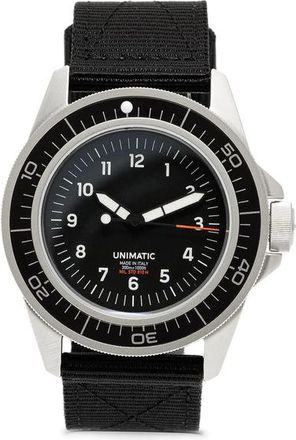 Unimatic Orologi Nero, Argento-Uomo
