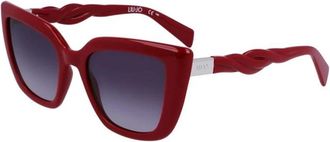 Liu Jo Lj 789S 600 Zonnebrillen - Dames - Zonnebrillen - Rood - 52 MM - Accessoires