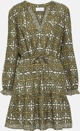 Velvet Katarina printed cotton mini dress