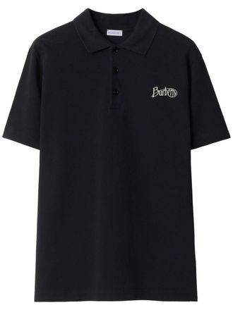 Burberry cotton polo shirt - Black