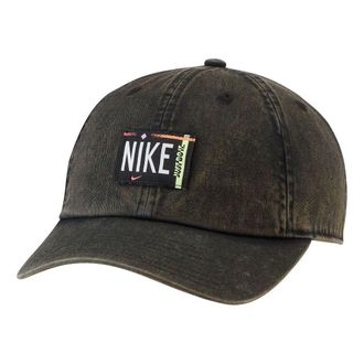Nike (WMNS) Nike Sportswear Heritage 86 Washed Cap Black DH2058-010