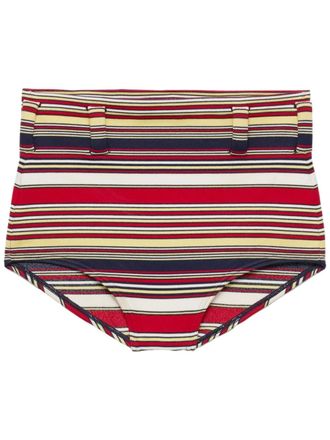 Prada cotton shorts - women - Cotton - 44 - Red