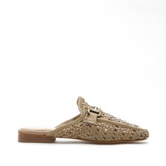 Silent D Womens Cora Mule Loafers In Skin