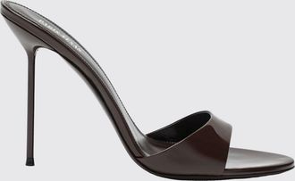 PARIS TEXAS Sandali mules Lidia in pelle verniciata con tacco alto a spillo