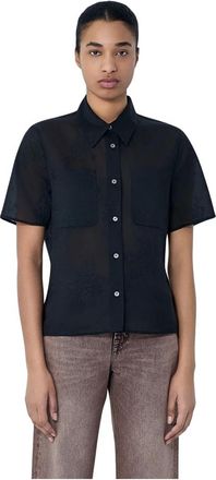 Our Legacy X-Ray Shirt - female - Our Legacy - Shirts - Black - M - Blouses & Shirts