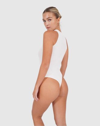 Belle & Bloom Back For Good High Neck Bodysuit