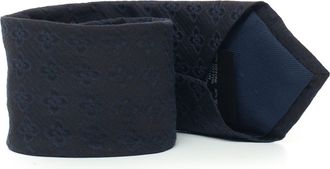 Corneliani Cravatta Blu CC Corneliani Uomo