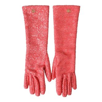 Dolce & Gabbana Dames, Accessoires, Roze, Maat: 7 1/2 IN