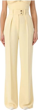 Elisabetta Franchi Mujer, Pantalones, Amarillo, Talla: M