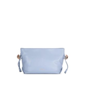 Liu Jo Shoulder Bags, female, Blue, Size: ONE SIZE Drawstring Bucket Bag