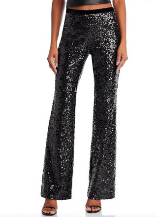 LoveShackFancy Journee Pant In Black