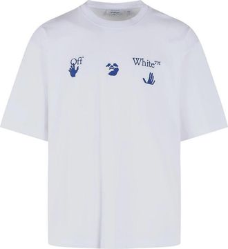 Off-white White Cotton T-Shirt