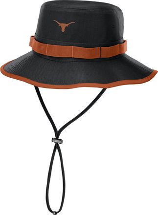 Nike Texas Sideline Apex Boonie Nike Mens Dri-FIT College Bucket Hat in Black | NC1B08E7TXE-Q2W