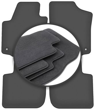 OEM Alfombrillas Premium Para Skoda Rapid Liftback, Sed&aacute;n, Spaceback Y Station Wagon (2013-2019)