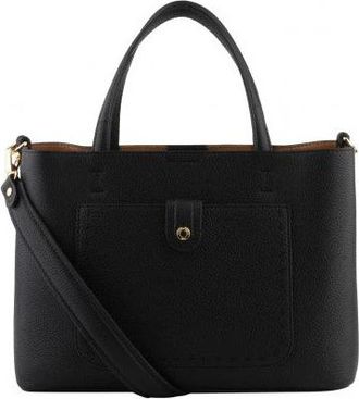 Pourchet Bride Soft Handtas - Dames - Handtassen - Zwart - ONE Size - Leer - Tassen