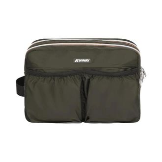 K-Way Beauty Case Albas - - Bags - Uomo - Verde - ONE SIZE