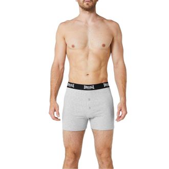 Lonsdale Boxershorts voor heren (Set van 2) (Grijs)