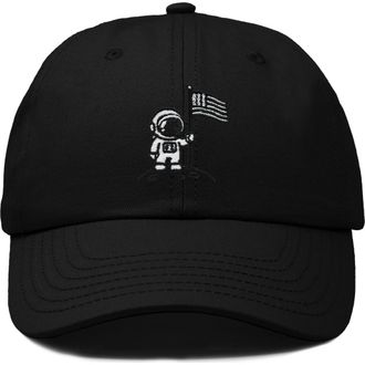 Dalix Moon Mission Dad Cap in Black at Nordstrom