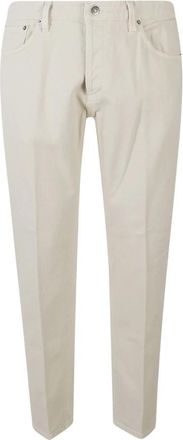 Dondup Brighton Carrot Jeans - Heren - Slim Fit Jeans - Beige - W33 - Katoen - Jeans