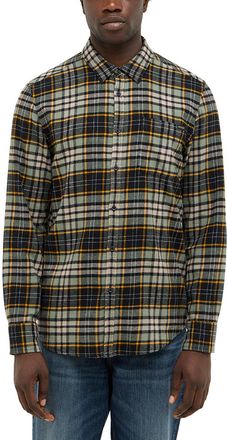 Mustang Langarmhemd MUSTANG Herren Style Eastbridge, Herren, Gr. 3XL, US-Gr&ouml;ssen, bunt (bunt 12782), Web, 100% Baumwolle, kariert, regular fit, Hemden Langarm