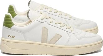 Veja V-82 II - Heren - Sneakers - Wit - 43 1/2 EU - Leer - Schoenen