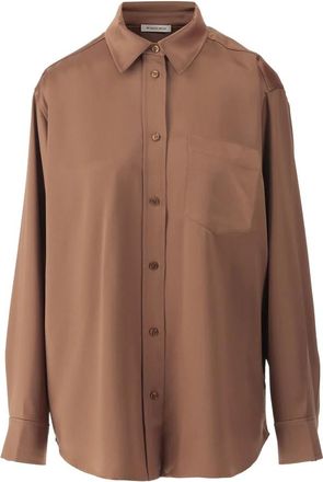 By Malene Birger Donna, Camicette, Marrone, L, new