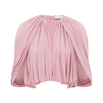 Zimmermann Blouses, female, Pink, Size: XS Alchemy Blouse