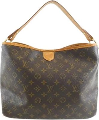 Louis Vuitton Pre-owned Shoulder Bags, female, Brown, Size: ONE SIZE Pre-owned Delightful Monogram Shoulder Bag