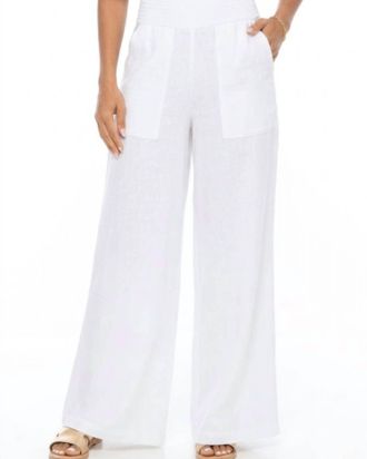 Sole Nicole No Tie Pant In White