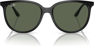 Ray-Ban Sunglasses Rb4378 601/71 Black/Dark Green Unisex