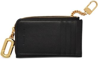 Marc Jacobs Calfskin Leather Wallet - Black