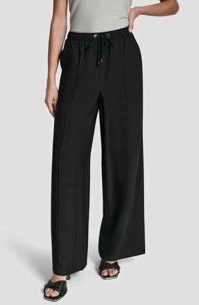 DKNY Drawstring Pants in Black at Nordstrom, Size X-Small