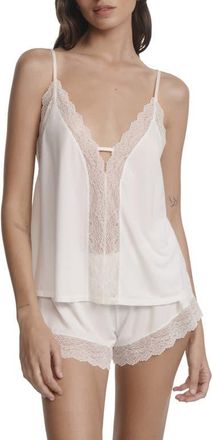 Eberjey Lara Shorts Pajamas in Ivory at Nordstrom, Size X-Small