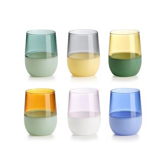 IVV chemical bottle gray vial blue/pink cap h-40.5 cm