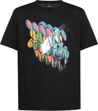 Paul Smith Bunny Repeat Cotton T Shirt