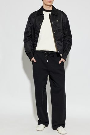 Ami Oversize Sweatshirt, Mens, Cream