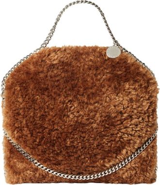 Stella McCartney Brown Falabella Plush Large Tote