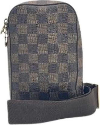 Louis Vuitton Pre-owned Cross Body Bags, female, Brown, Size: ONE SIZE Pre-owned Canvas Belt Bag