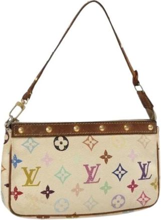 Louis Vuitton Pre-owned Shoulder Bags, female, Multicolor, Size: ONE SIZE Pre-owned Vintage Monogram Multicolor Pouch