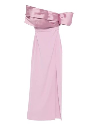 Solace London Alexis maxi dress - women - Polyester - 10 - Pink