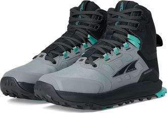 Altra Lone Peak 9 Waterproof Mid Womens Climbing Shoes Black : 10.5 B - Medium, Synthetic