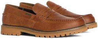 Barbour Pumice Moc Toe Penny Loafer in Cognac at Nordstrom Rack, Size 8