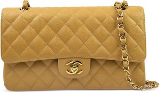 Chanel 2003 medium Double Flap shoulder bag - women - Caviar Leather - One Size - Neutrals