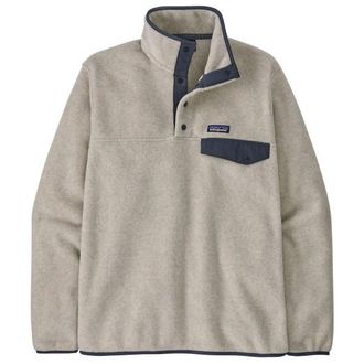 Patagonia Lightweight Synch Snap-T P/O Fleecepullover f&uuml;r Herren | grau