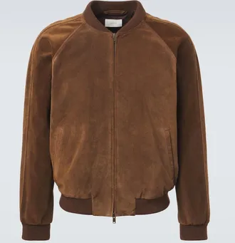 The Row Bomber Ramiro in suede
